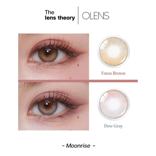 Moonrise - Fawn Brown, Dew Gray (Monthly - Contact lens, The Lens Theory)