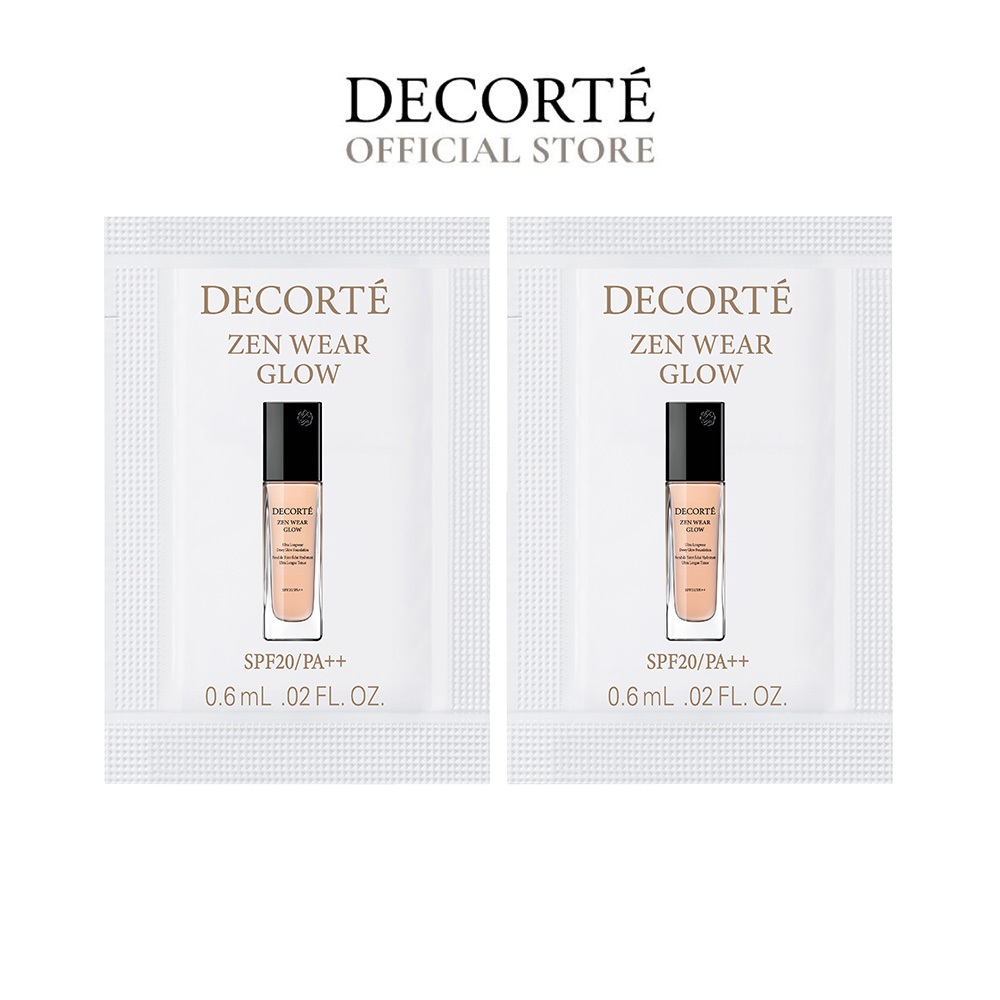 DECORTE  ZEN WEAR GLOW SAMPLE SET (011/013)