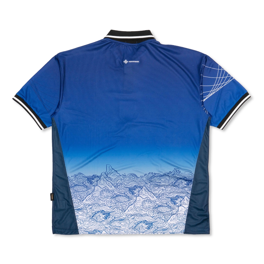 Indigoskin Classic Football Jersey “Indigo Ocean” (Indigo รูปที่ 2