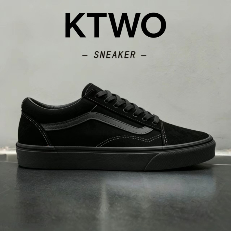 Old Skool (Classic) - Black รองเท้ากีฬา รองเท้าผ้าใบผู้ชาย Snakers ขนาด36-45 ใส่ได้ทั้งชายและหญิง รองเท้าลำลอง