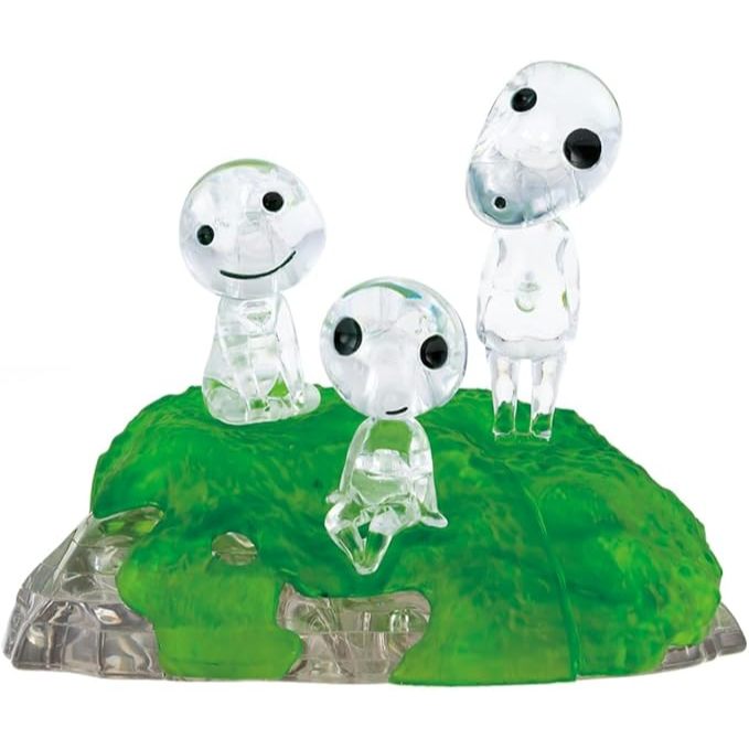 Studio Ghibli Kodama Crystal Puzzle Princess Mononoke 3D Puzzle 33 Pieces Direct from Japan