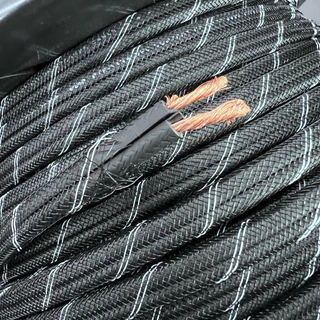 สายลำโพงทองแดงแท้ 100% คุณภาพสูง EMBLAZE เบอร์#14 AWG รุ่นใหม่ล่าสุดมาพร้อมสวมใส่ท่อถักเรียบร้อย (ราคาต่อ1 เมตร)