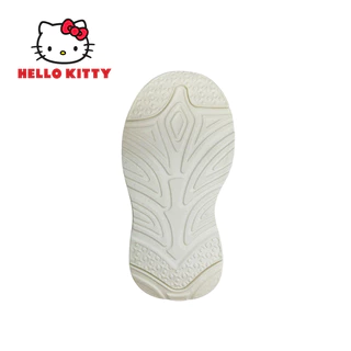 Hello Kitty รองเท้าผ้าใบเด็ก รุ่นดาวโฮโลแกรม ดีไซน์มินิมอล สีชมพูพาสเทลสุดละมุน รุ่น KTZ-832