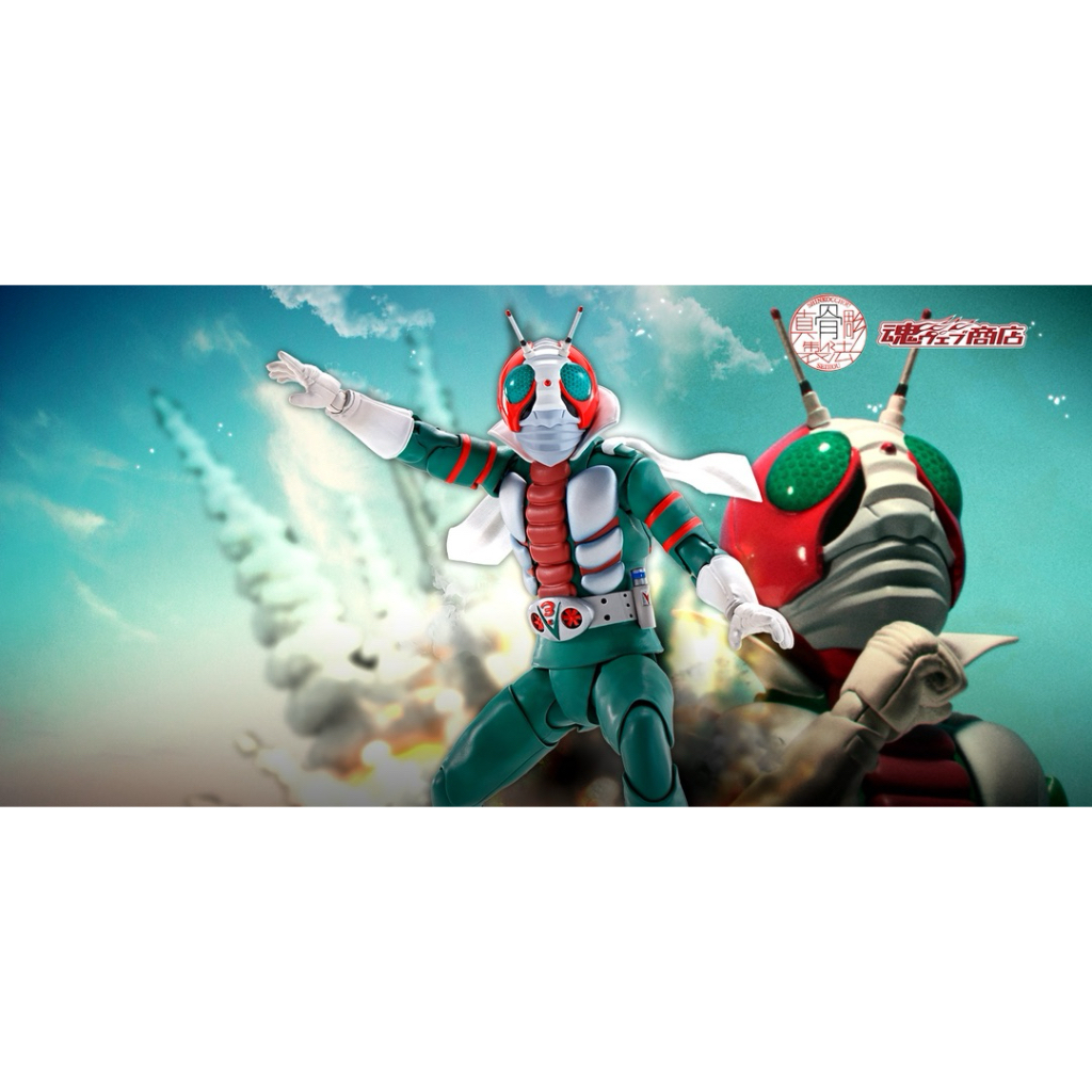 S.H.Figuarts (SHINKOCCHOU SEIHOU) Kamen Rider V3 มือ2 พร้อมส่ง