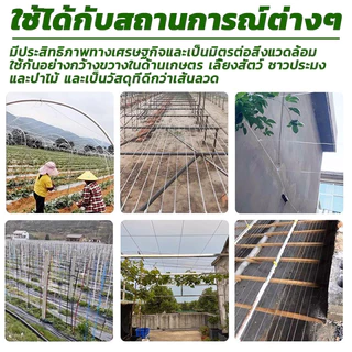 ลวดพลาสติก PET งานเกษตร กันสนิม น้ำหนักเบา เคลื่อนย้ายสะดวก ทนแดด ทนฝน ไม่กรอบแตก ลวดมัดตนไม้