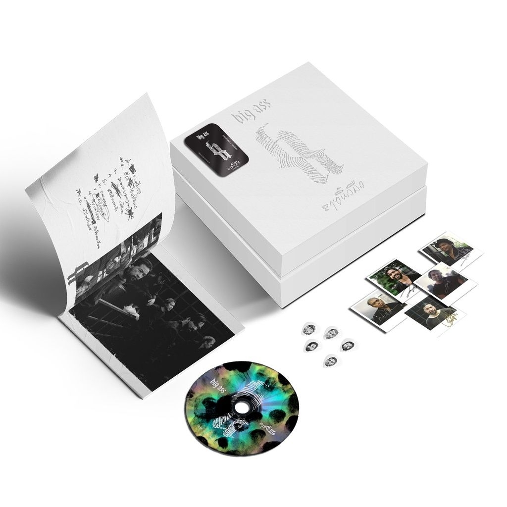 CD Boxset bigass อัลบั้ม ลายนิ้วมือ