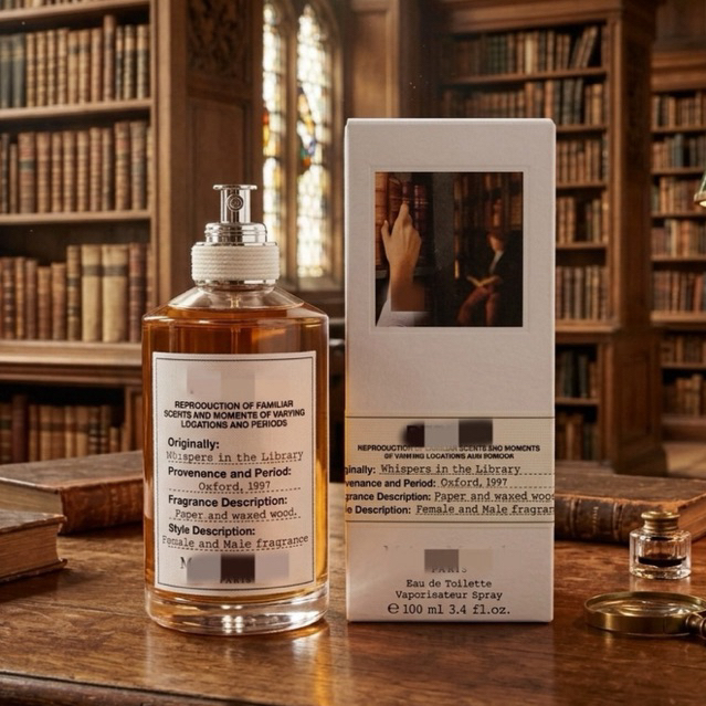 (กลิ่นหายาก)~🪵📚 Rep. Whisper in The Library EDT📖🪵 Woody Vanilla Spicy แท้💯จากช้อปยุโรป