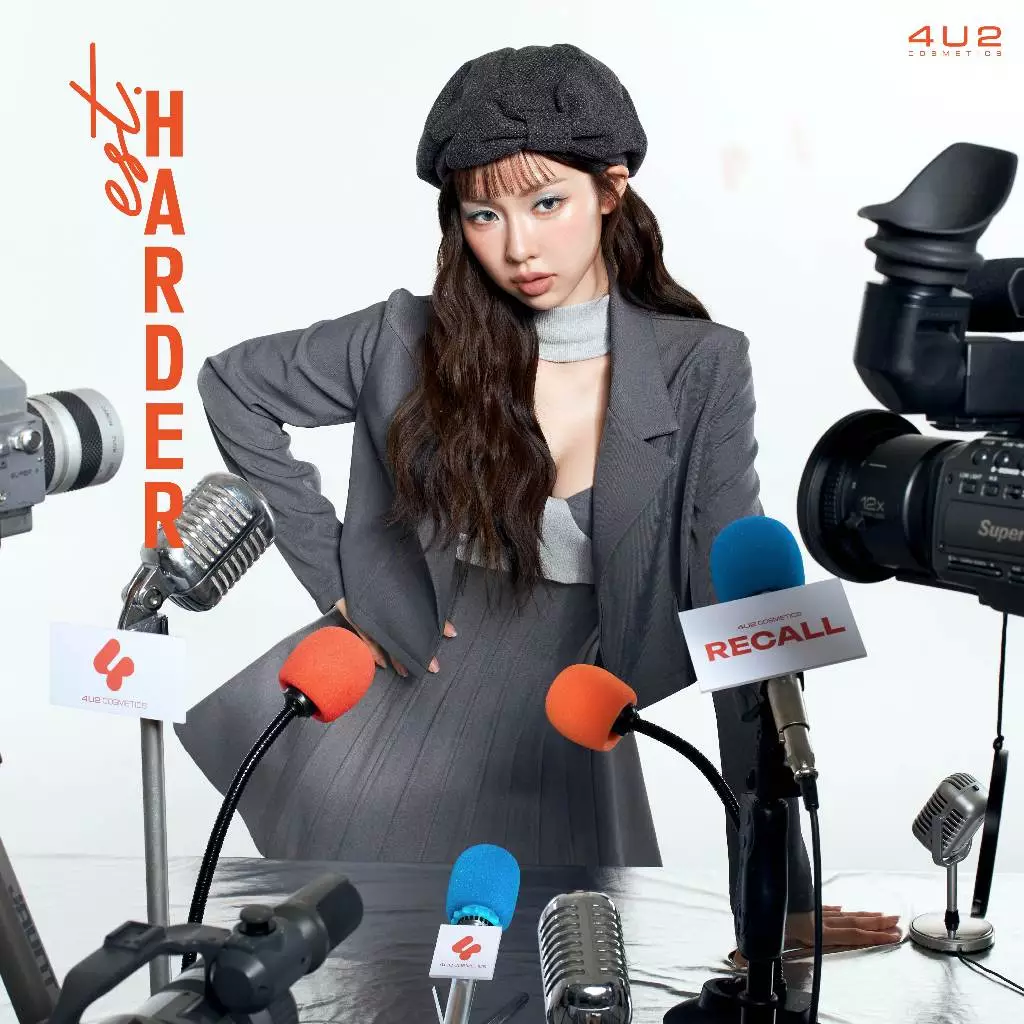 4U2 EST.HARDER Recall ลิควิดลิปแมท เนื้อลิปนุ่ม ไม่ตกร่อง ปากไม่ตึง ลิปแมต สีชัด ลิป harder 4u2 thumbnail 3