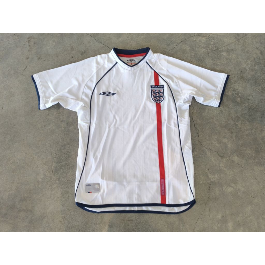 England 2002 wc เสื้อบอลแท้ทีมชาติอังกฤษ