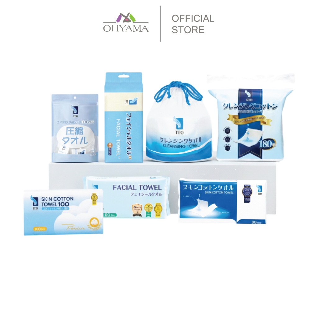 ITO TOWEL อิโตะ ผ้าซับหน้าและตัวอเนกประสงค์
