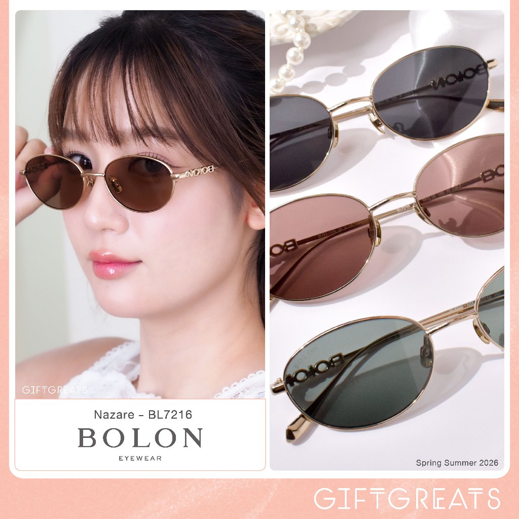 แว่นกันแดด BOLON Nazare BL7216 - SS26  Bolon Eyewear Sunglasses โบลอน กันแดด