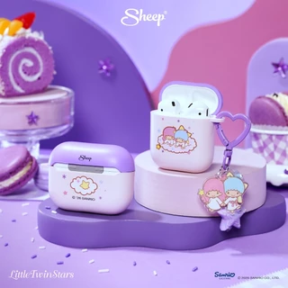 [For Airpods Little Twin Stars] Little Twin Stars Collection เคสสำหรับ Airpods ลายลิตเติ้ลทวินสตาร์ พร้อมKeychainสายห้อย