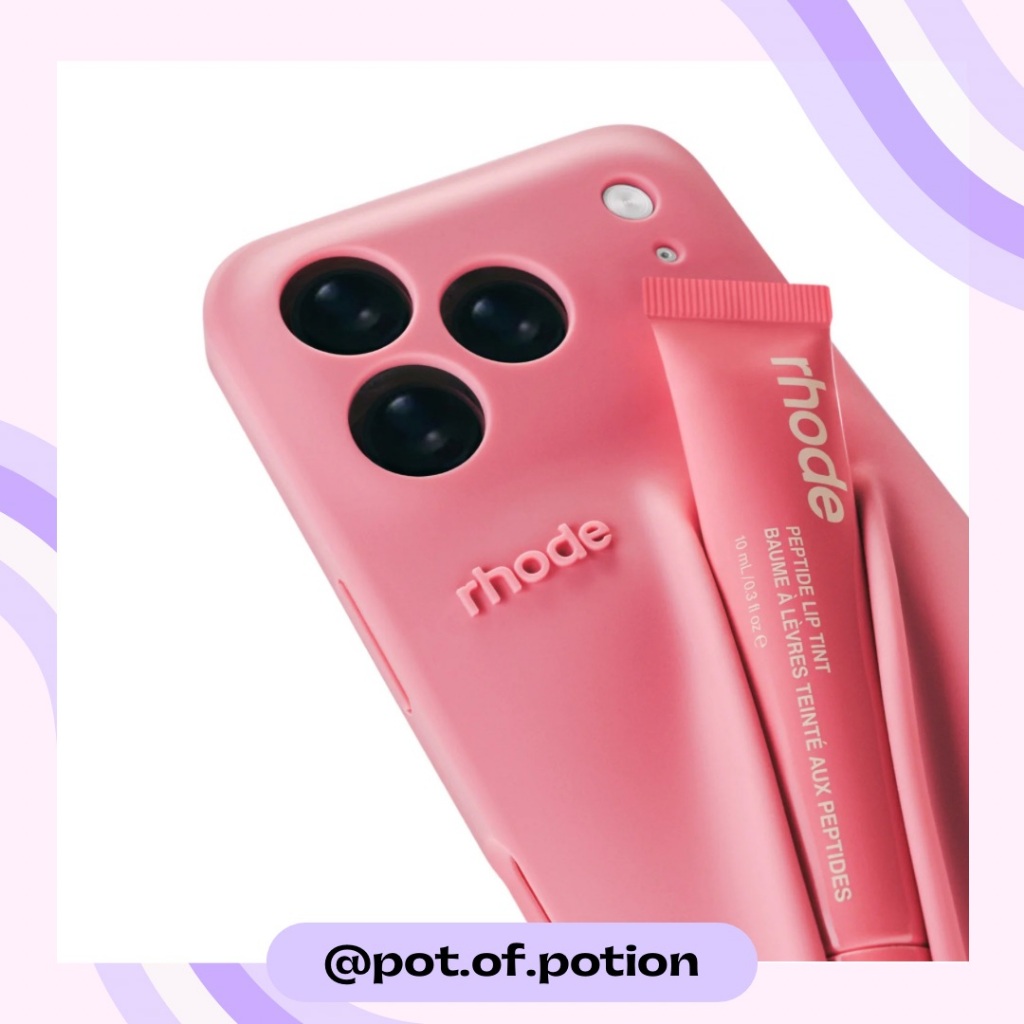 พร้อมส่ง rhode — Lip Case (only phone case)