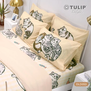TULIP Delight ชุดผ้าปูที่นอน ทูนหัวของบ่าว ลิขสิทธ์แท้ DLD053 ผ้าห่ม ผ้านวม ผ้าปูที่นอน