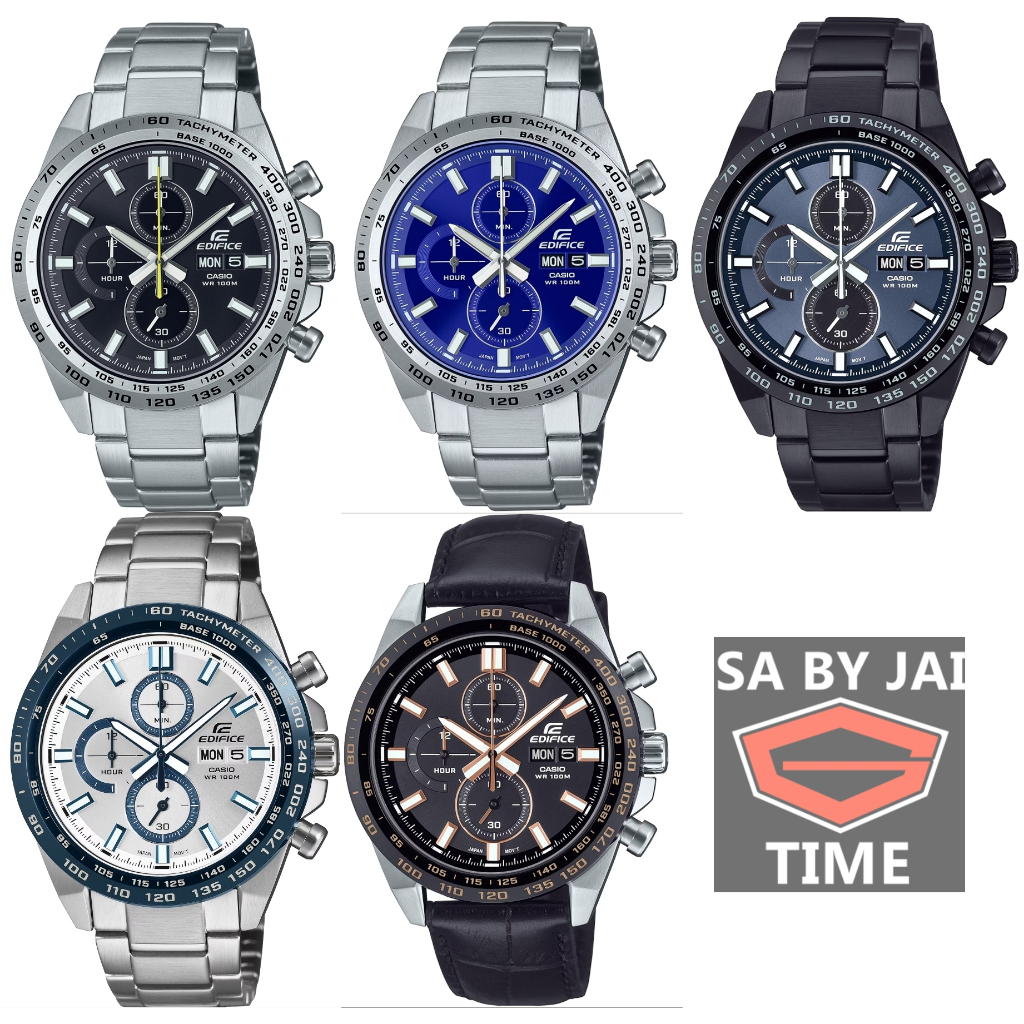 แท้ศูนย์ไทย 42.3มม Casio EDIFICE EFR-574 Series EFR-574D  EFR-574D-1A ประกันศูนย์ 1 ปี