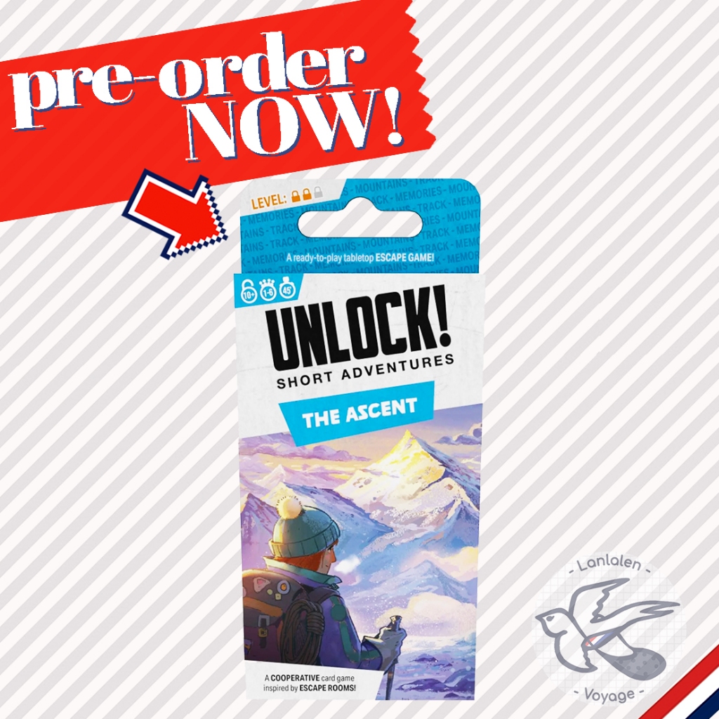 [Pre-Order] Unlock! Short Adventures 13 - The Ascent [Boardgame]