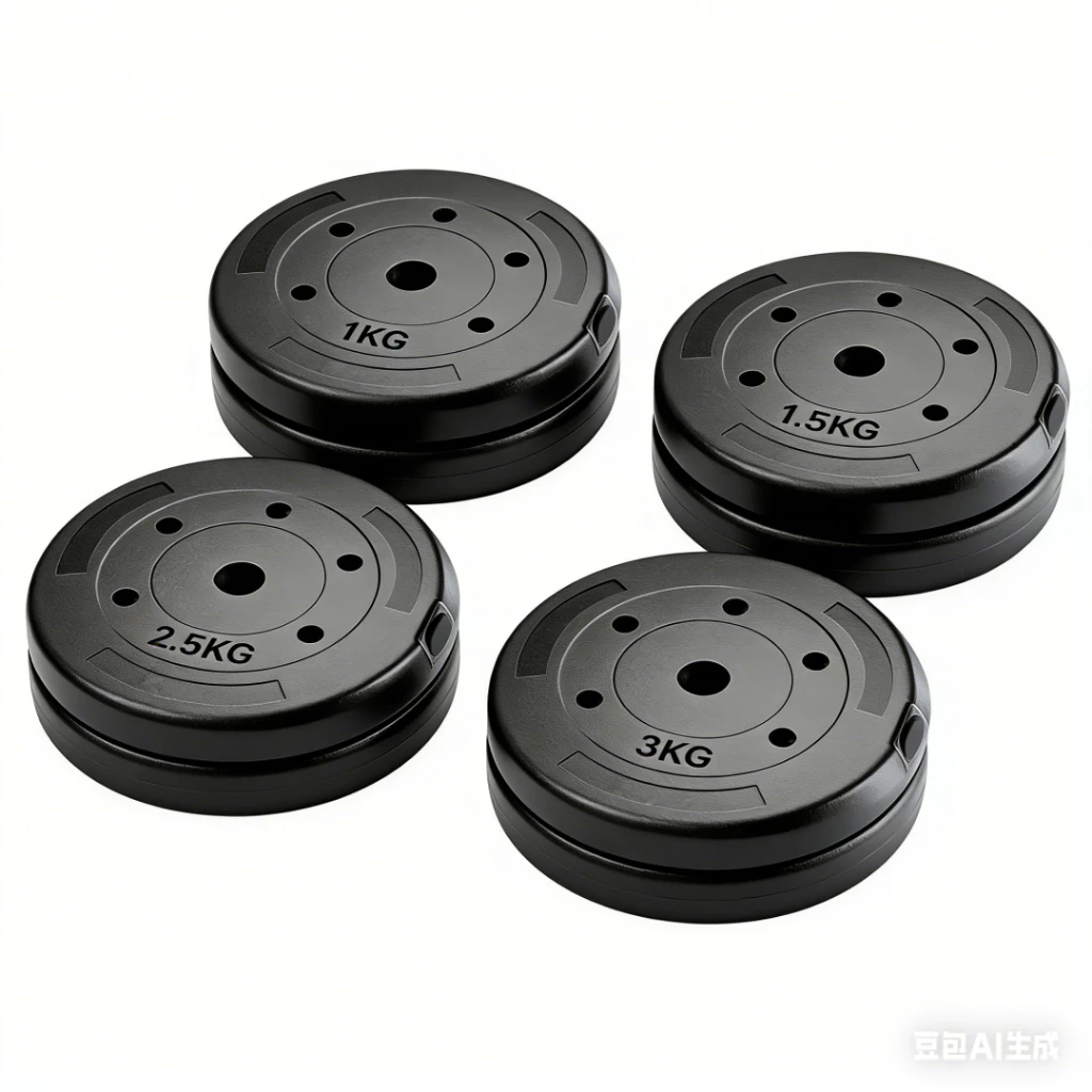 [1KG \ 1.25KG \ 1.5KG\2KG\2.5KG\3KG\5KG\7.5KG] Dumbbell Plate Dumbbell Set แผ่นน้ำหนัก Barbell Plate Dumbbell Handle Bar