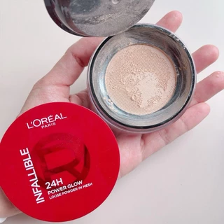 L'Oreal Paris Infallible Loose powder แป้งฝุ่น เบลอผิวสวยขั้นสุด มอบฟินิชผิวโกลว์สวย เล่นแสง 9.5 g.