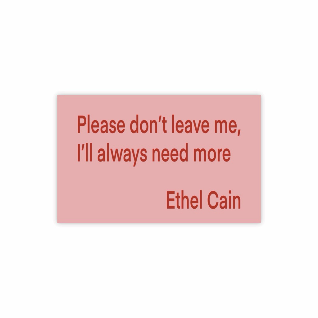 NHMC please don’t leave me sticker