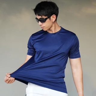 AWAKE เสื้อกีฬาไมโครสปอร์ตคอกลม Micro Sport