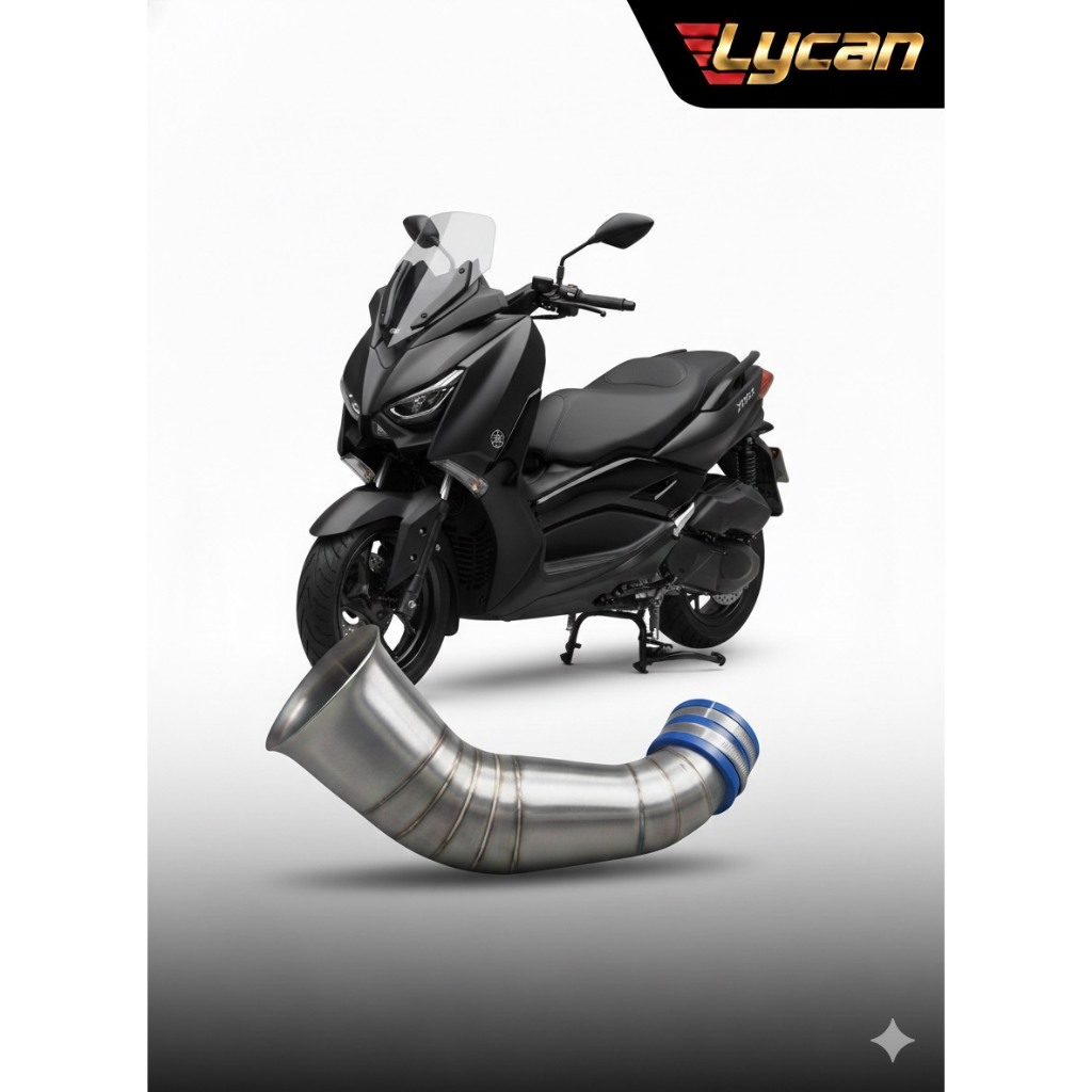 กรองเลส Yamaha Xmax 300 ทรงยาว สินค้าสแตนเลสช่วยให้ระบบไหลเวียนอากาศรถดีขึ้น (SH-02) 😎A😎