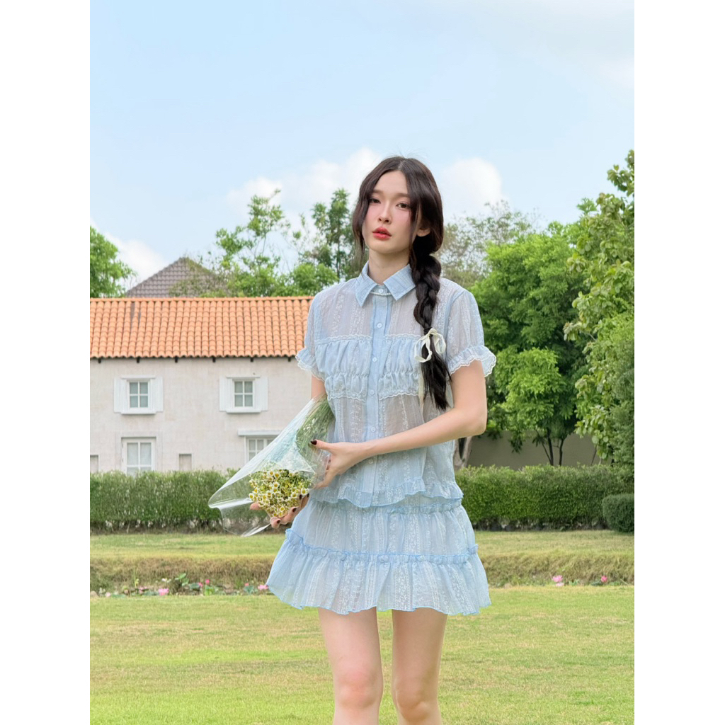 HAILEY SET : Longsaidoo_ (จำหน่ายแยกชิ้นนะคะ) รูปที่ 5