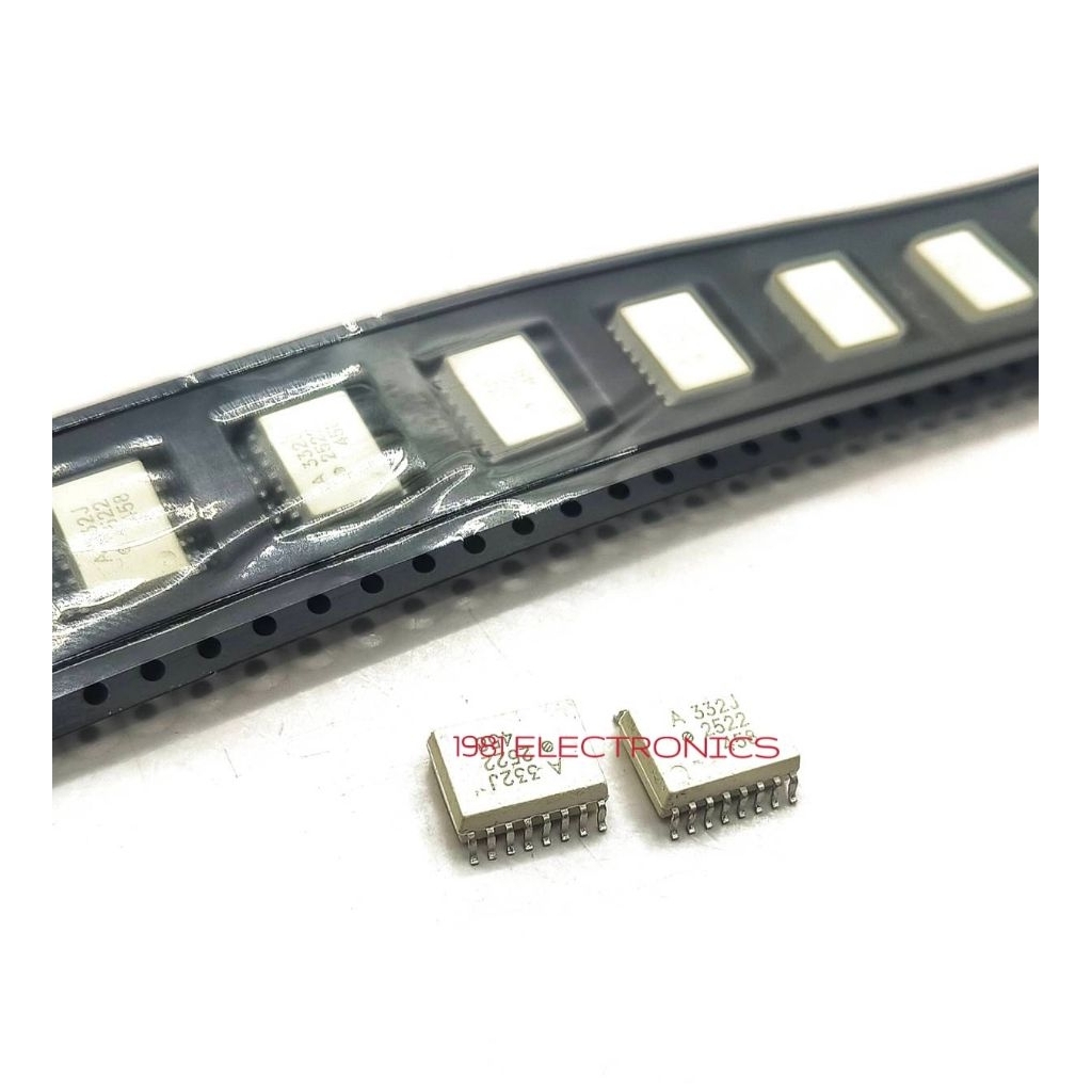 ราคา 1ตัว 👉👉 HCPL-332J SMD-16 A332J A 332J HCPL332J IGBT Gate Driver Optocoupler with Integrated ออป