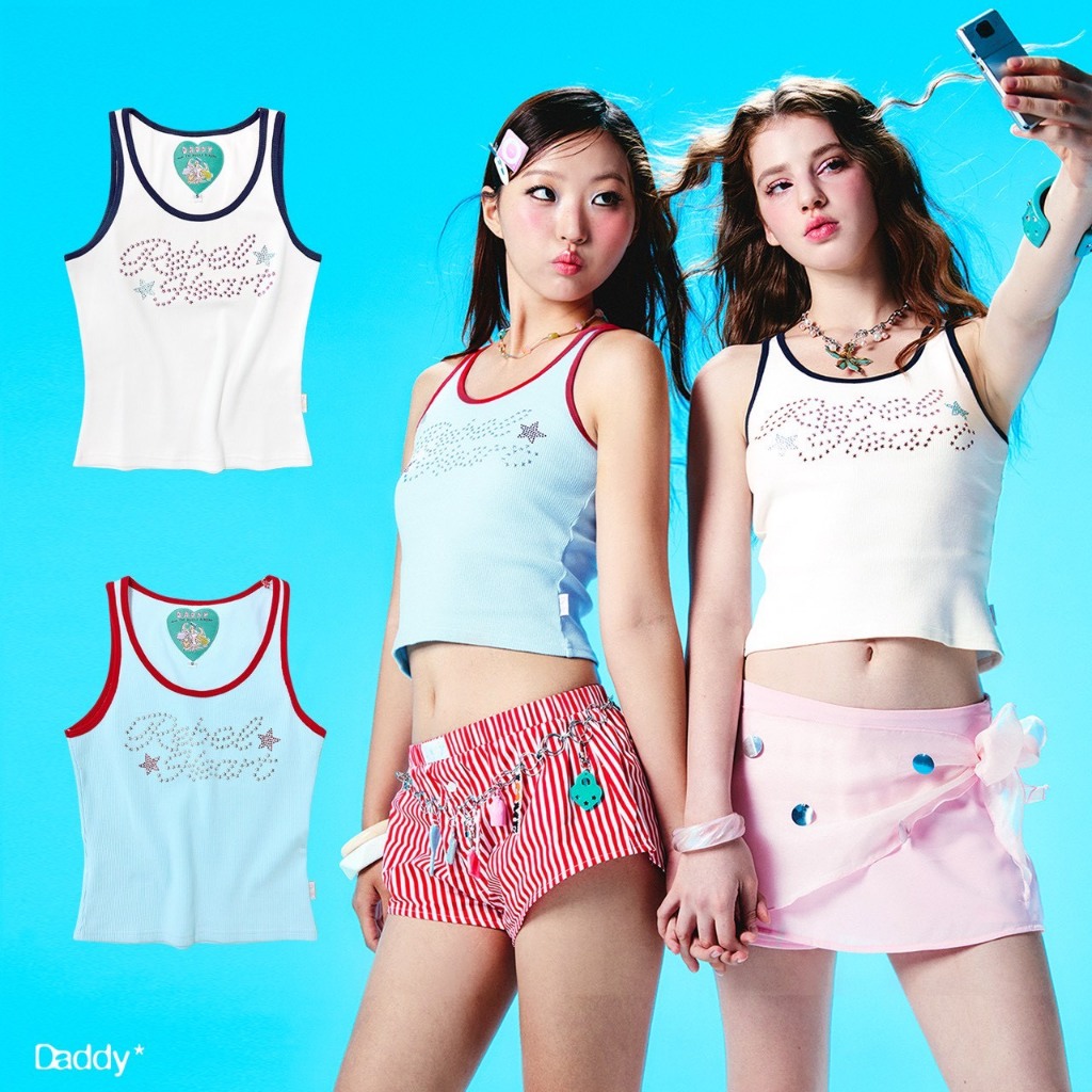 DADDY ( LGS ) | Rebel Heart Tank Top เสื้อกล้าม สุดน่ารัก