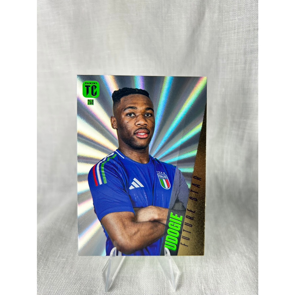 Panini Top Class 2024/25 Future Star Destiny Udogie Italy No.259 การ์ดฟุตบอลแท้