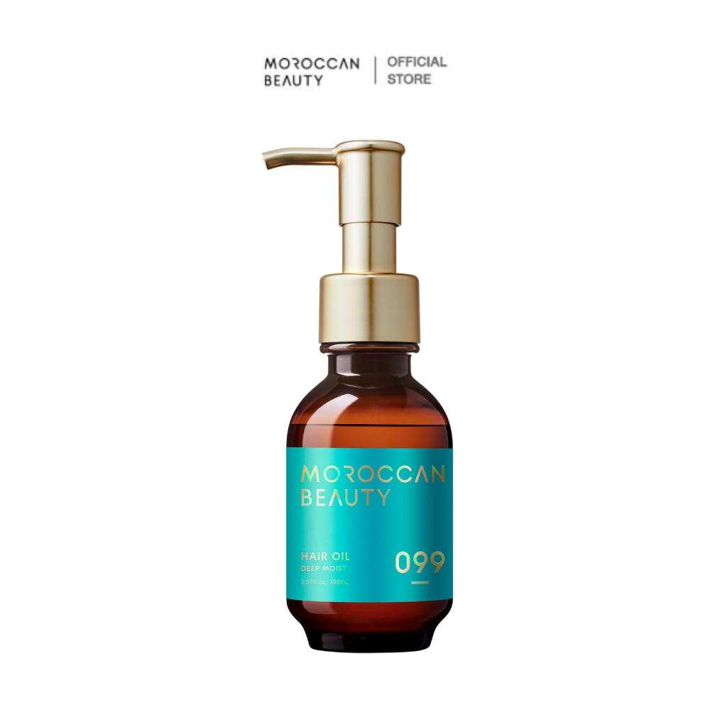 MOROCCAN BEAUTY DEEP MOIST HAIR OIL 100ml แฮร์ออยล์ ผมเป็นประกาย มีน้ำหนัก