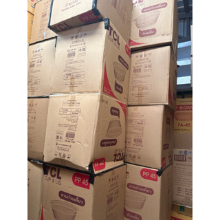 TCP**ยกลัง** (18 แถว) ชามกลม เบอร์ 45 สีดำ (ไม่รวมฝา) ขนาด 8…