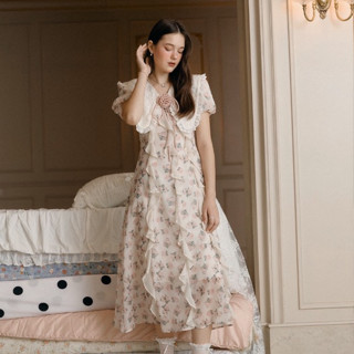 La Mignonne (XS-4XL) Evangeline Farah Dress เดรสใส่ทำงาน เดร…