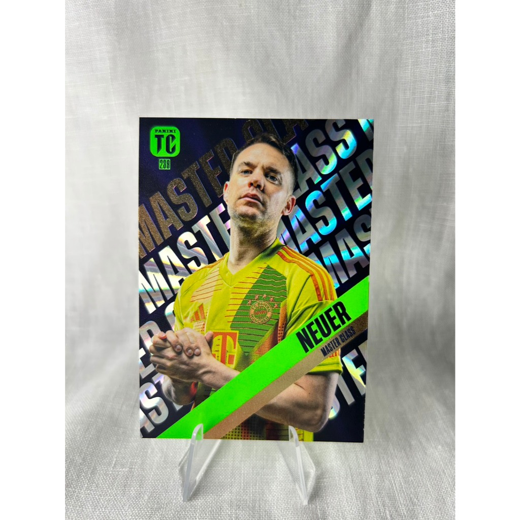 Manuel Neuer Bayern Munich Panini Top Class 2025 Master Class การ์ดฟุตบอล Rare ของแท้ พร้อมส่ง