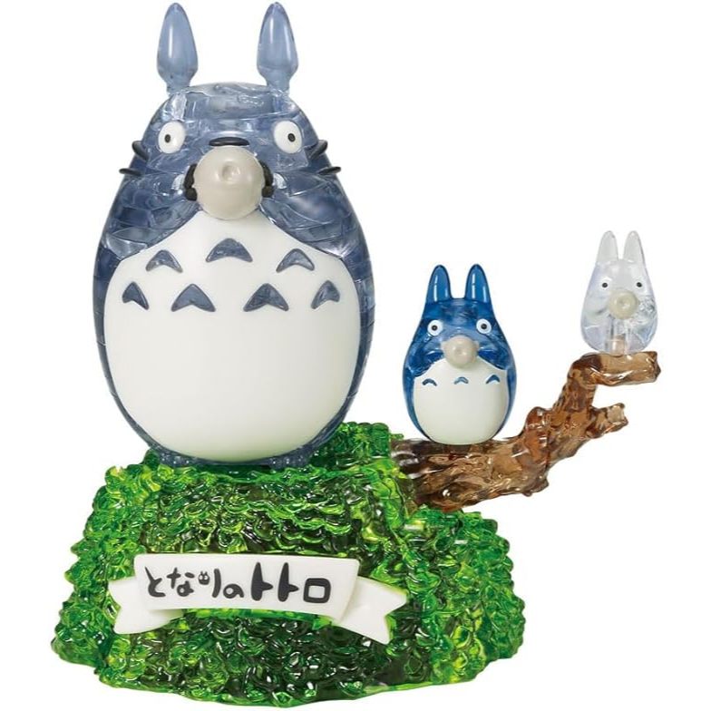 Totoro Crystal Puzzle 3D Puzzle Studio Ghibli Anime Puzzle Japanese Collectible Home Decor Gift Toto