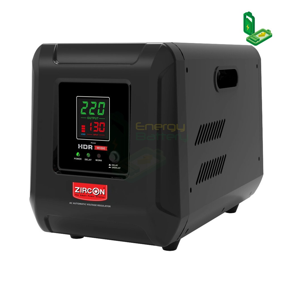 Zircon HDR WIDE Stabilizer 3000VA เครื่องปรับแรงดันไฟ by energy