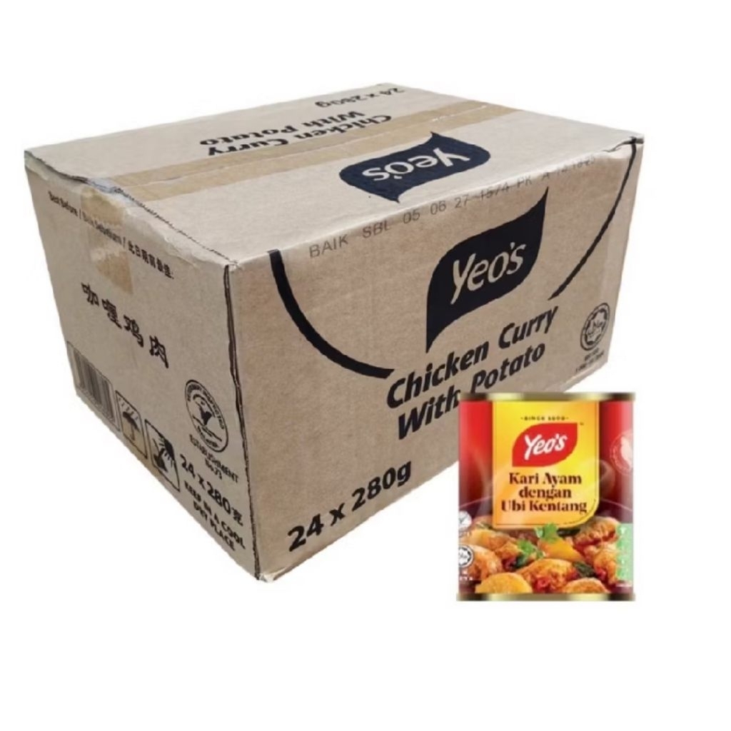 Yeos Chicken Curry with Potato (280g x 24)