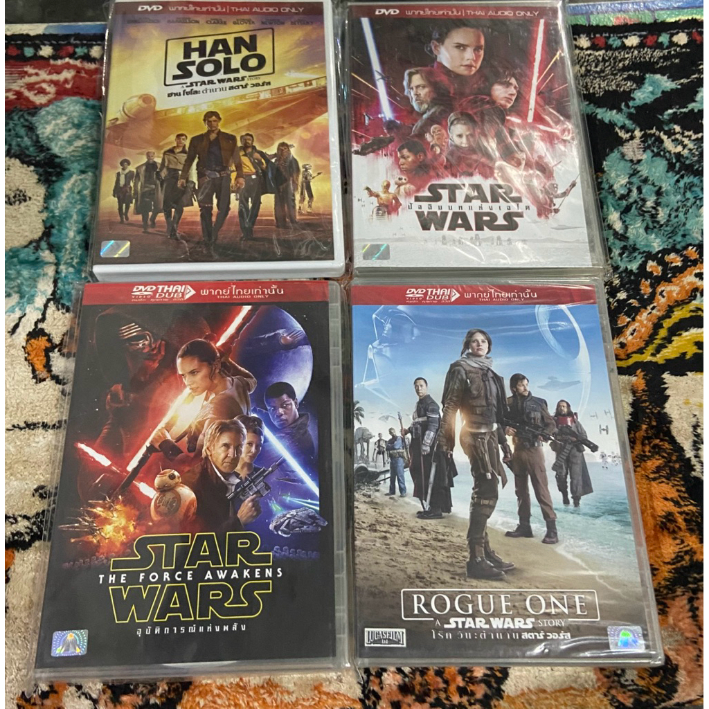 STAR WARS 4ภาค แผ่นแท้มีเสียงไทย 825