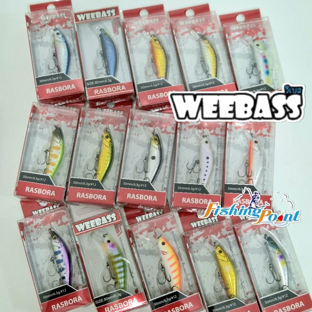 เหยื่อปลอม WEEBASS RASBORA 50มม. 6.3G