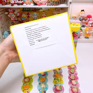 เยลลี่แคนดี้ ผลไม้รวมรส ไม้เสียบ 1 ไม้ มี 5 ชิ้น 1 กล่อง 30 ชิ้น
