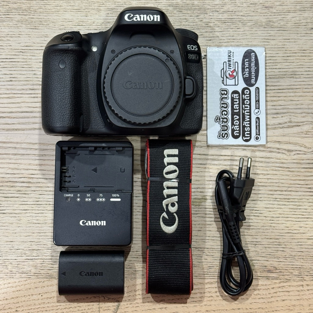 Canon EOS 80D (บอดี้) (2-Hand) สภาพโอเคร