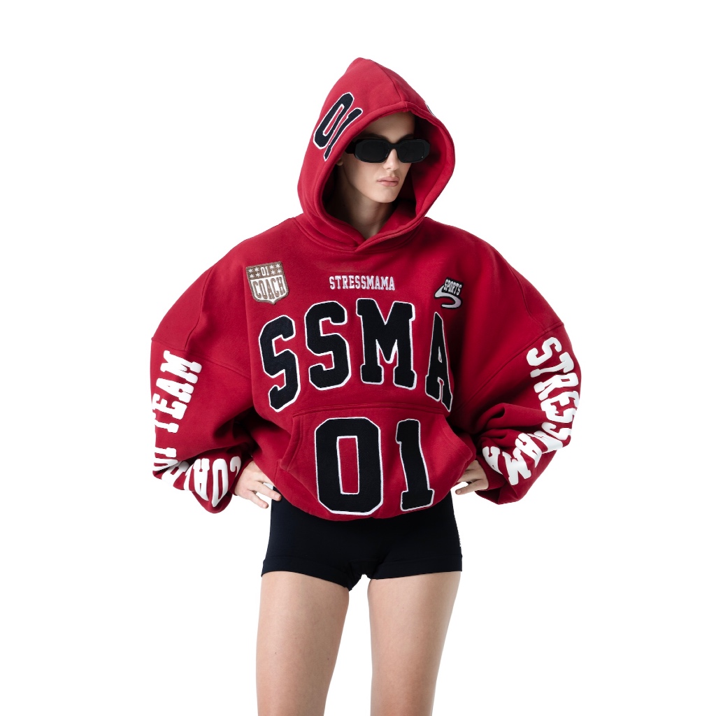 ⚡️Brand : SSMA RACING HOODIE - RED