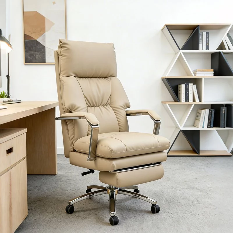 F&Gเก้าอี้ เก้าอี้ทำงาน เก้าอี้คอม ergonomic หมุนได้360° นั่งนานไม่เมื่อย เบาะนั่งหนา ทำความสะอาดง่าย