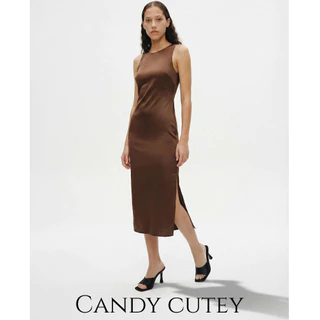 Candy Cutey รองเท้าส้นสูงหัวเหลี่ยม แบบสวม มาพร้อมดีไซน์หัวที่ให้ลุคทันสมัยและโฉบเฉี่ยว ด้วยส้นรองเท้าทรงเรียวแห