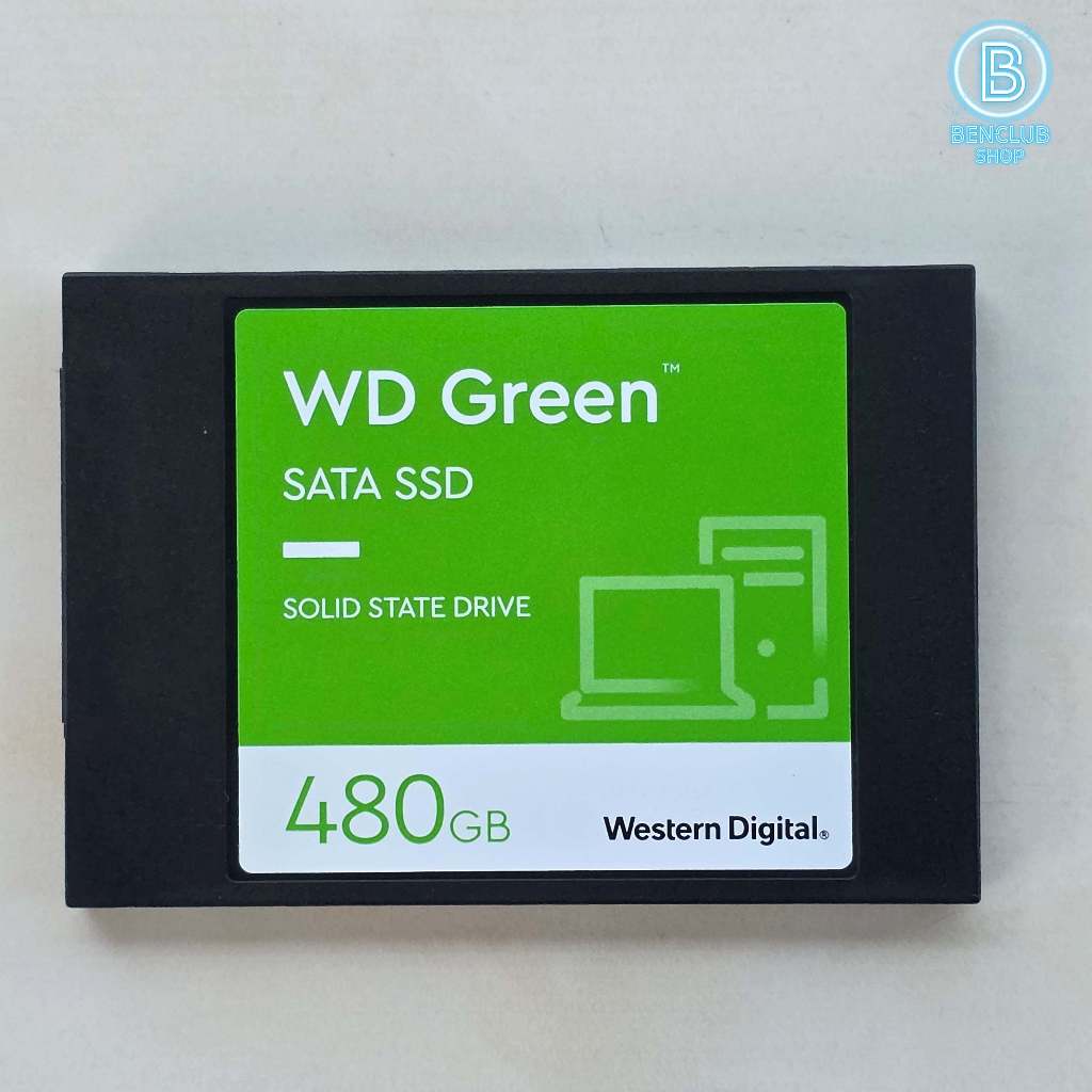 WD Green 480Gb SSD 2.5" ประกันJIB 07/28 สินค้ามือสอง