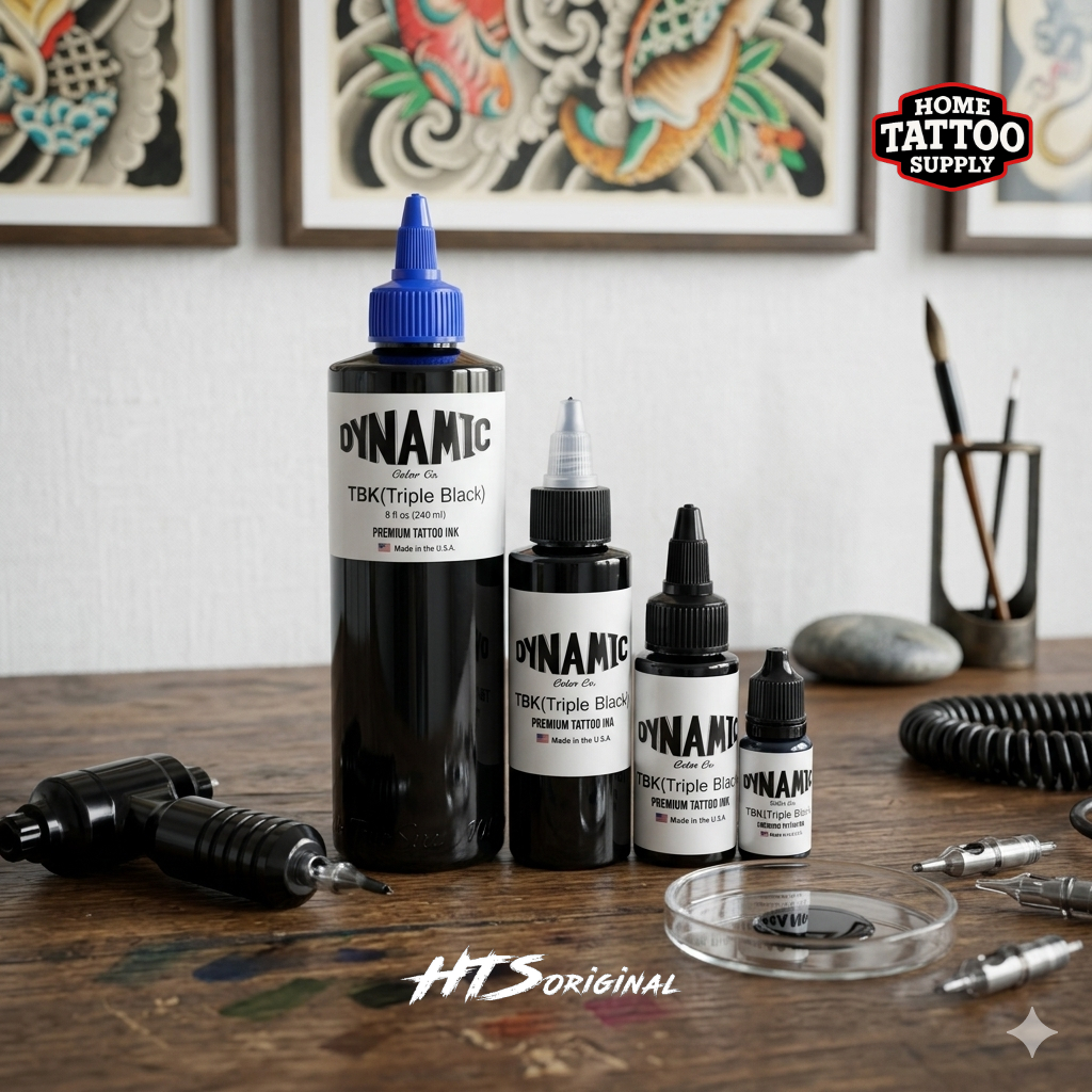 Dynamic Triple Black TBK หมึกสักลายสีดำเข้มพิเศษ ของแท้
