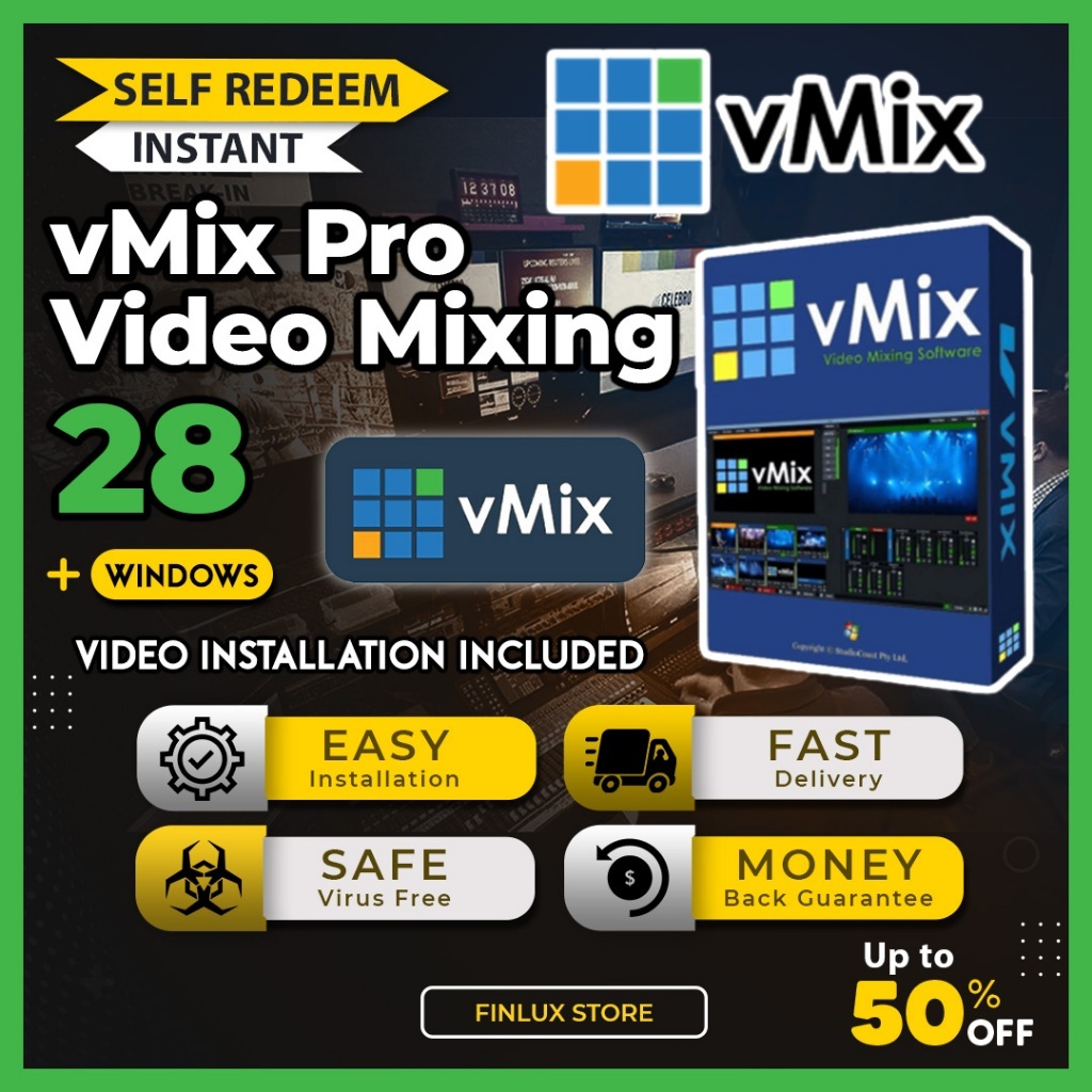 vMix Pro 2025 v2t For Windows (64-bit)