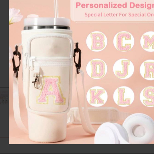 BOTTLE BAG กระเป๋าใส่แก้วน้ำพกพา– วัสดุผ้านุ่มบุหนา ช่วยกันกระแทก ป้องกันรอยขีดข่วนและแรงตกหล่น