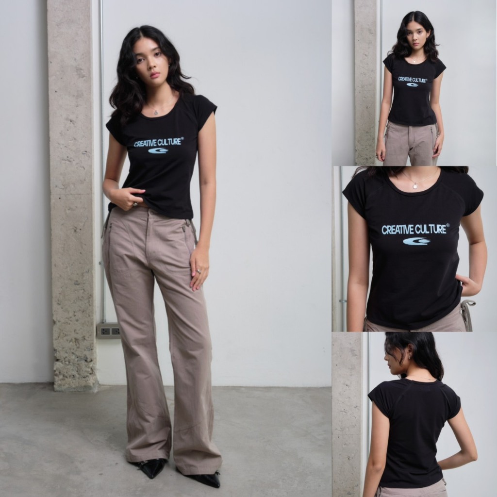 Garcon Basic | Creatime Cul Ture tee | เสื้อเบบี้ที