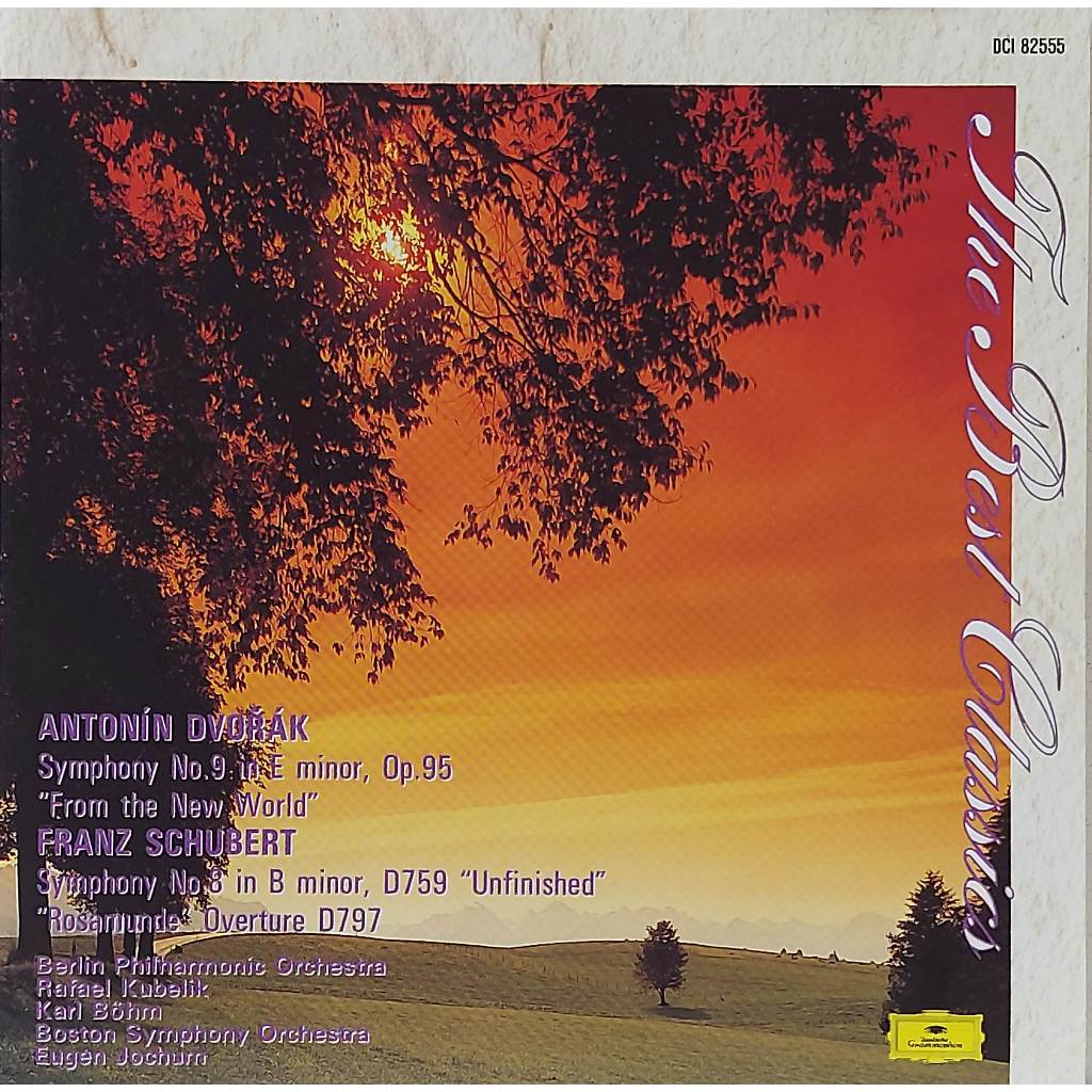 Used CD,The Best Classics Dvorak Schubert (A+)(Classical)(instrumental)(1996)(Japan)