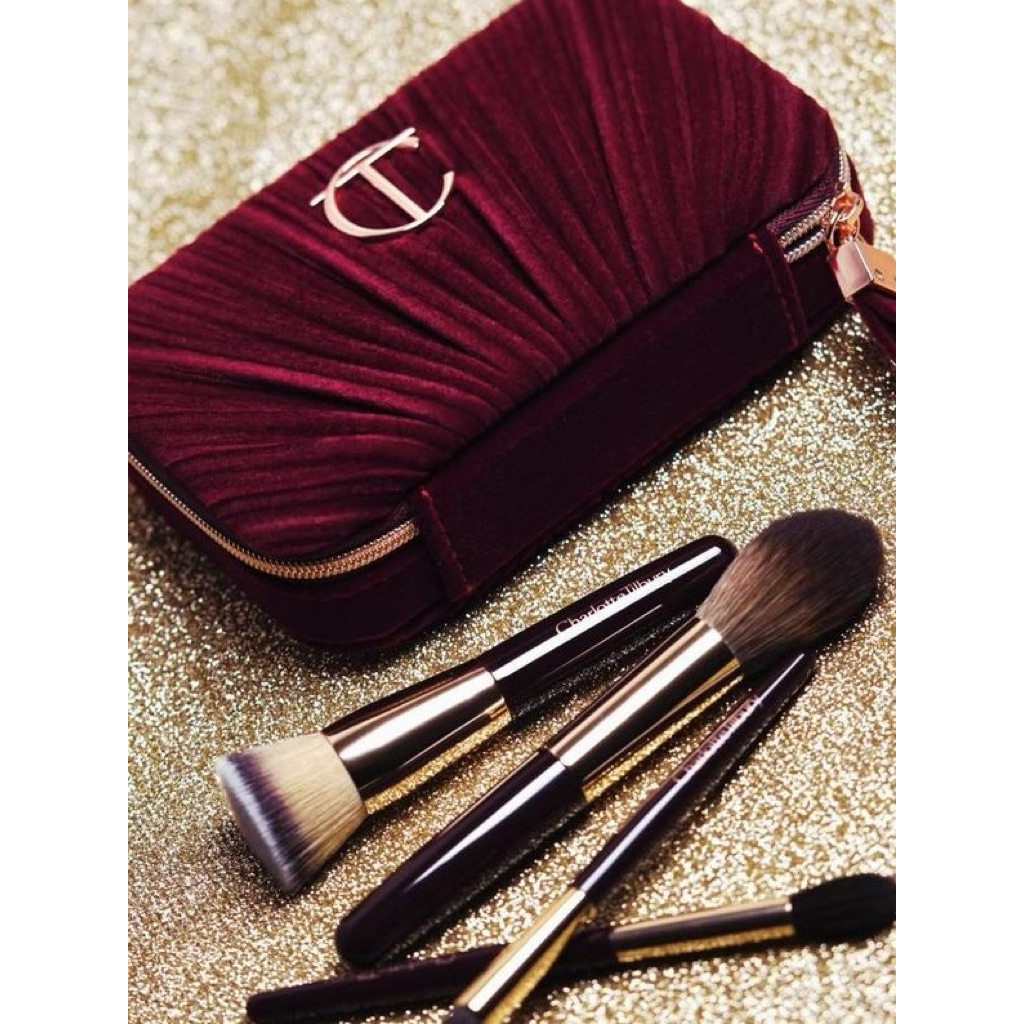 รวมรุ่นแปรง /setแปรง Charlotte Tilbury CharlotteS Hollywood Mini Brush Set Xmas2025